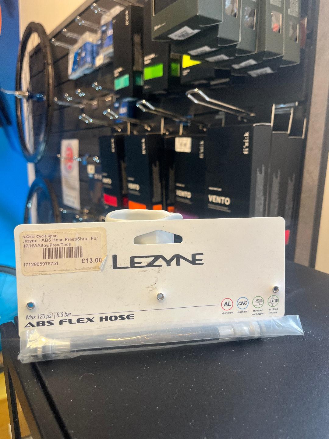 Lezyne ABS Flex Hose Replacement Hose for Hand Pumps