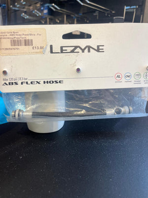 Lezyne ABS Flex Hose Replacement Hose for Hand Pumps